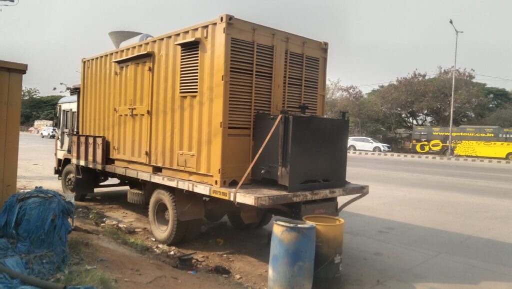 Generator at client place